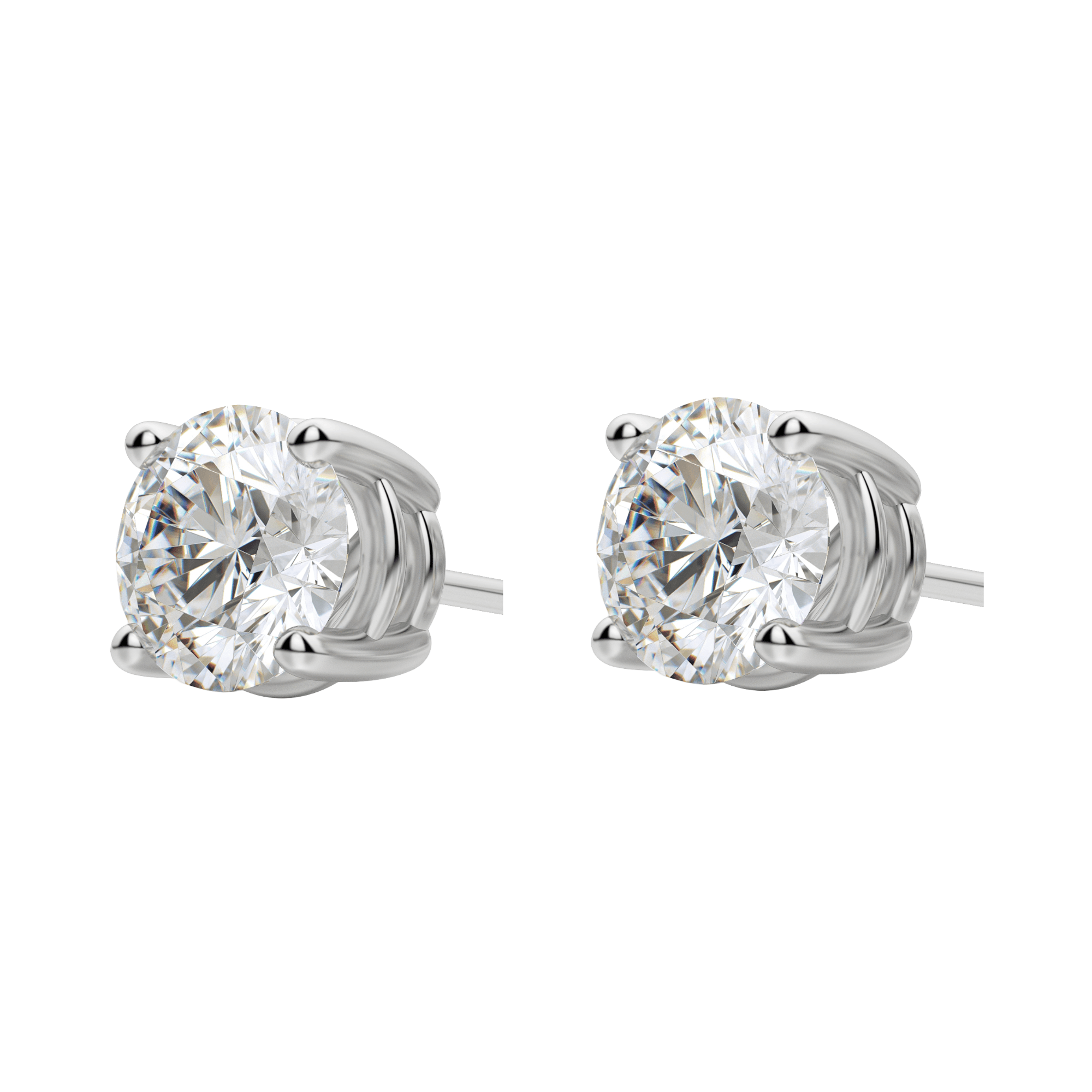 VVS Moissanite Stud Earrings