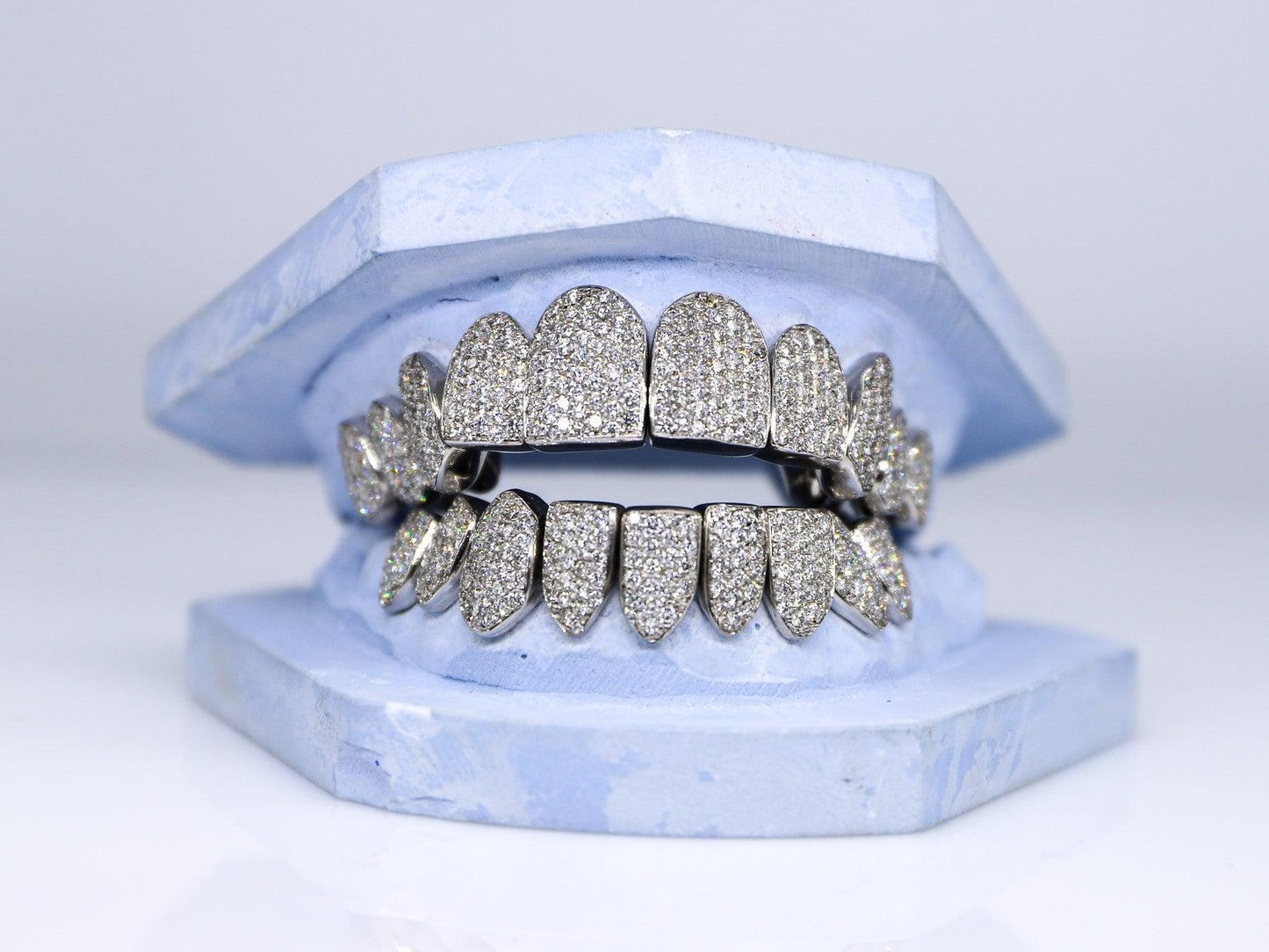 10 on 10 VVS Moisannite Grillz