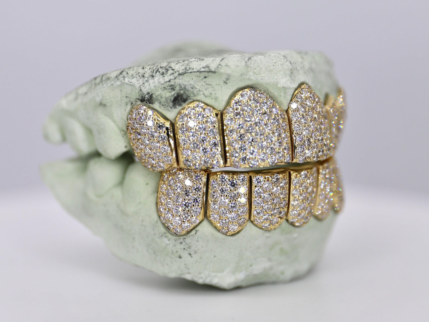 6 on 6 VVS Moissanite Grillz