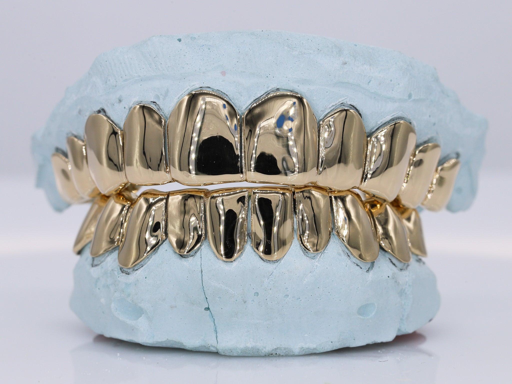 Solid Gold Grillz