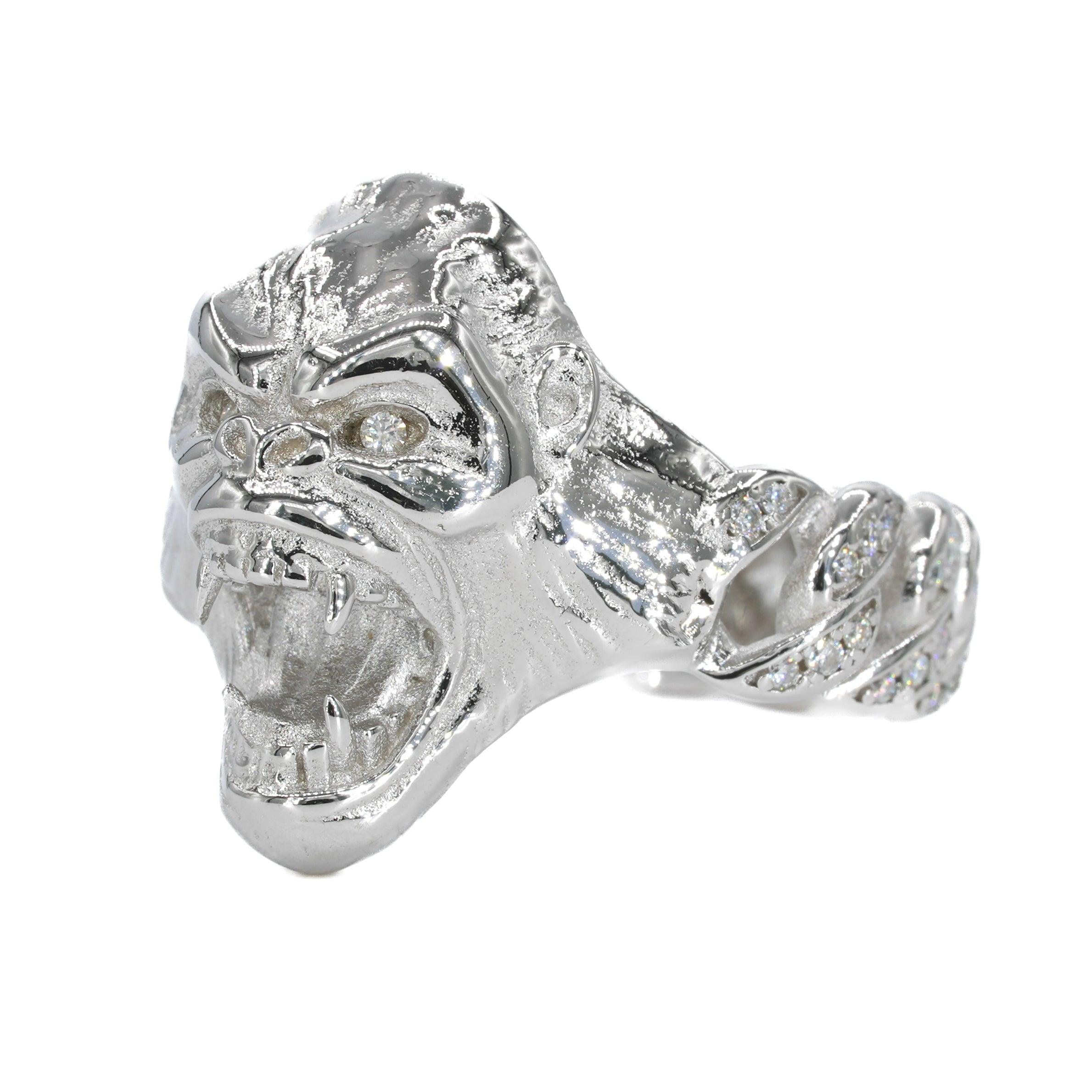 APE Cuban VVS Moissanite Ring